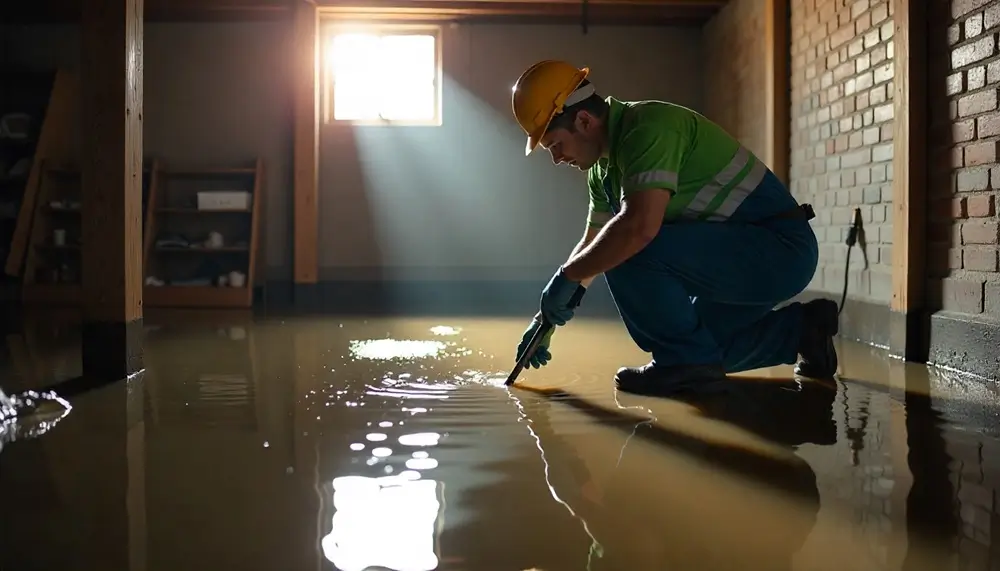 Professional water damage restoration services in Notrees, TX